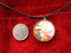 原創作品 多圖 創意飾品 自然系列之 秋實 項鏈吊墜 手工客,手工與設計分享社區