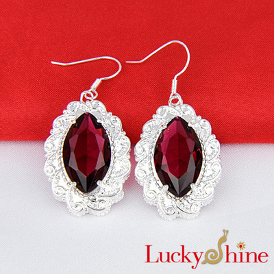 【歐美925首飾 外貿熱賣新品手工銀耳飾耳環批發 防過敏耳飾 E0226】價格,廠家,圖片,耳環,深圳市祥爍貿易-