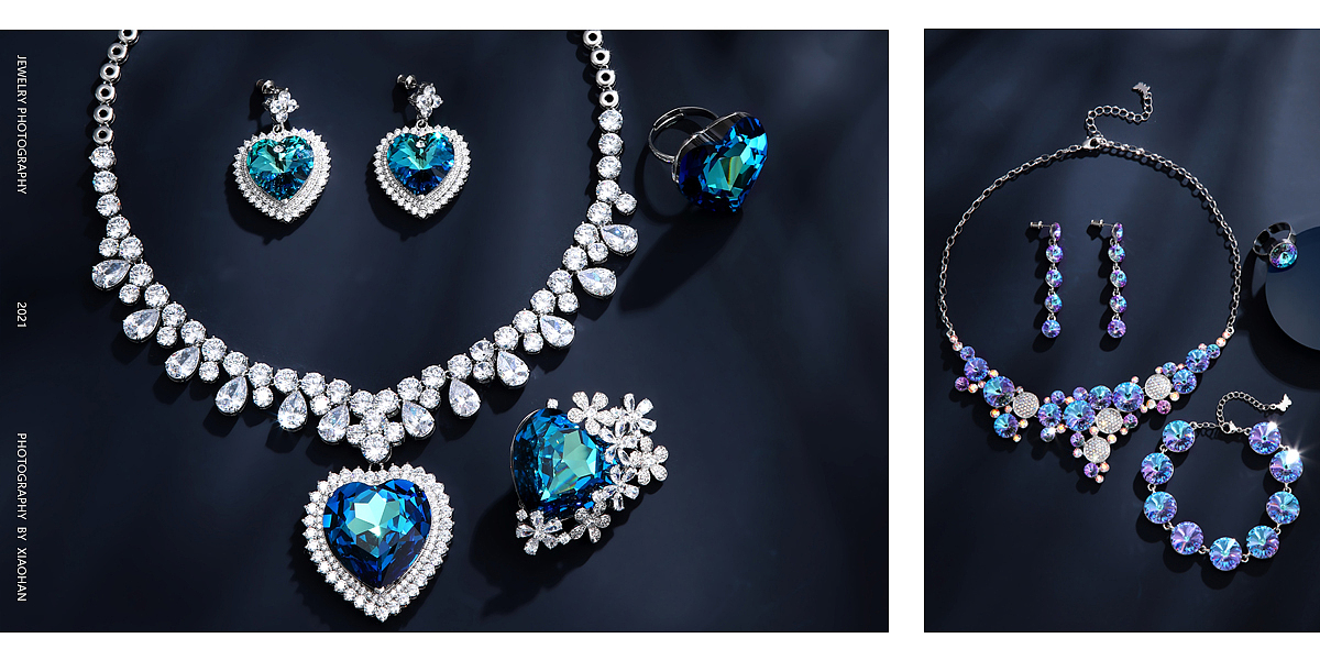 2021 電商首飾拍攝作品合集 珠寶首飾場景圖|攝影|產(chǎn)品攝影|廣州小韓