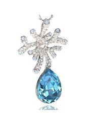 亞馬遜 珠寶首飾:雪花 - 項鏈、吊墜