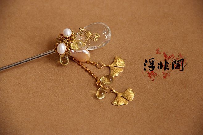 【我樂個趣中國風篇】手工制作類古風首飾鬢上一._看圖_我樂個趣吧_貼吧