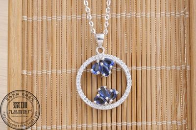 中高端買家保障項墜吊墜鑲水晶吊墜A3683韓版韓式/韓國風吊墜衣鏈