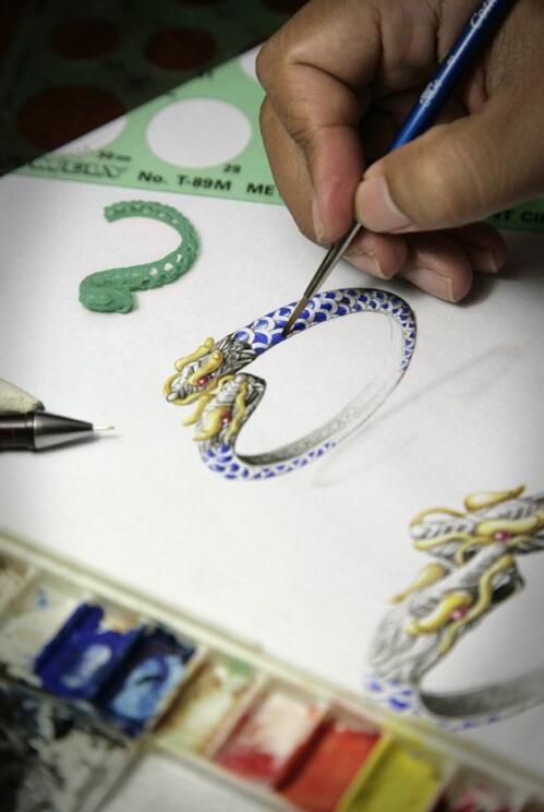 udo珠寶 珠寶設(shè)計(jì)手繪圖的三大注意點(diǎn)