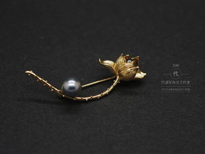 靜待花開,藝術珍珠首飾創作過程欣賞