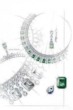 珠寶首飾手繪