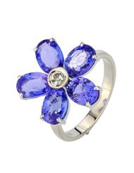 鑫萬福喜鉆 或 THERA(提亞)碧璽工廠店 - 戒指 - 珠寶首飾 - 亞馬遜