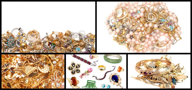 黃金首飾圖片素材