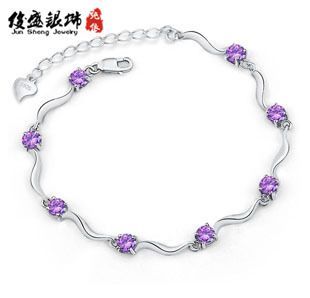 新品專區(qū) NEW 純銀手鏈S925手飾 鍍白金柔情似水手鏈女銀飾一件代發(fā) 自有工廠圖片|新品專區(qū) NEW 純銀手鏈S925手飾 鍍白金柔情似水手鏈女銀飾一件代發(fā) 自有工廠產(chǎn)品圖片由海豐縣梅隴俊盛首飾廠公司生產(chǎn)提供-