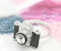 韓國版女生首飾品 可愛水鉆小巧玲瓏照相機(jī)戒指[供應(yīng)]_世界工廠網(wǎng)中國產(chǎn)品信息庫