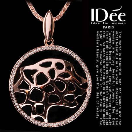 孤傲風語者 法國idee首飾豹子設計項鏈的魅力